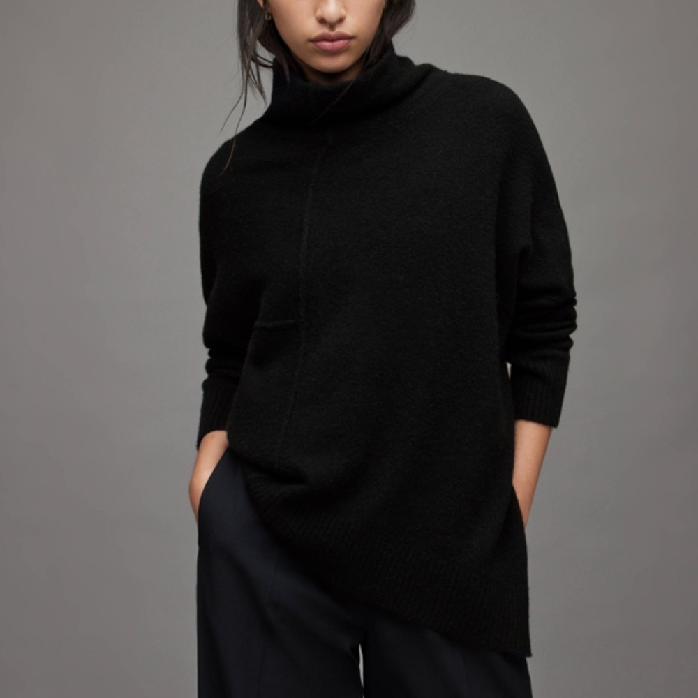 Lock Roll Neck Wool Blend Sweater
ALLSAINTS